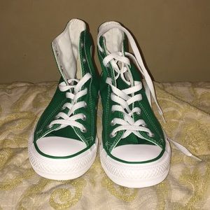 New High Top Green Converse
